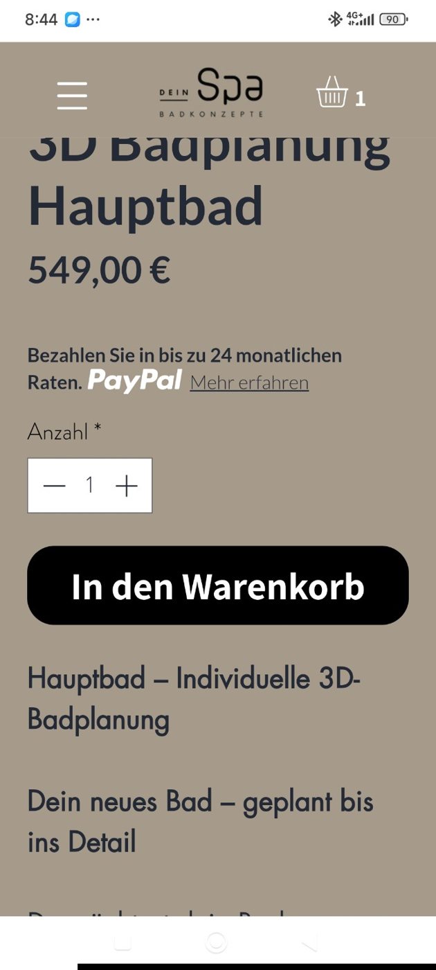 Badvisualisierung